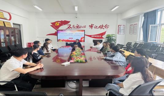 “比划传默契,盲盒解心声” ——数字商贸学院小组式三进两联一交友主题...