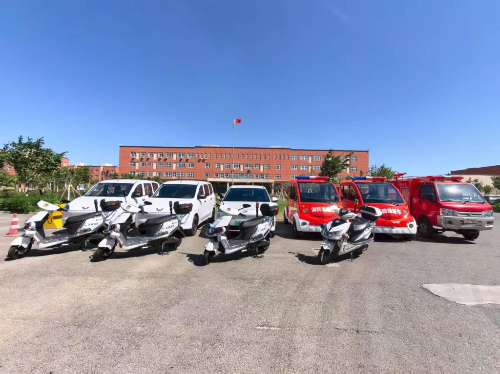 我校新增巡逻车顺利完成首次巡逻任务