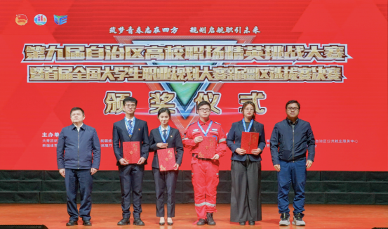 我校在第九届自治区高校职场精英挑战大赛暨首届全国大学生职业规划大赛新疆区选拔赛决赛中斩获佳绩