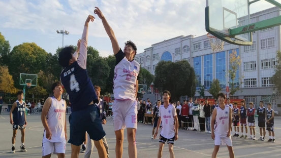 我校2023年秋季新生篮球赛圆满落幕